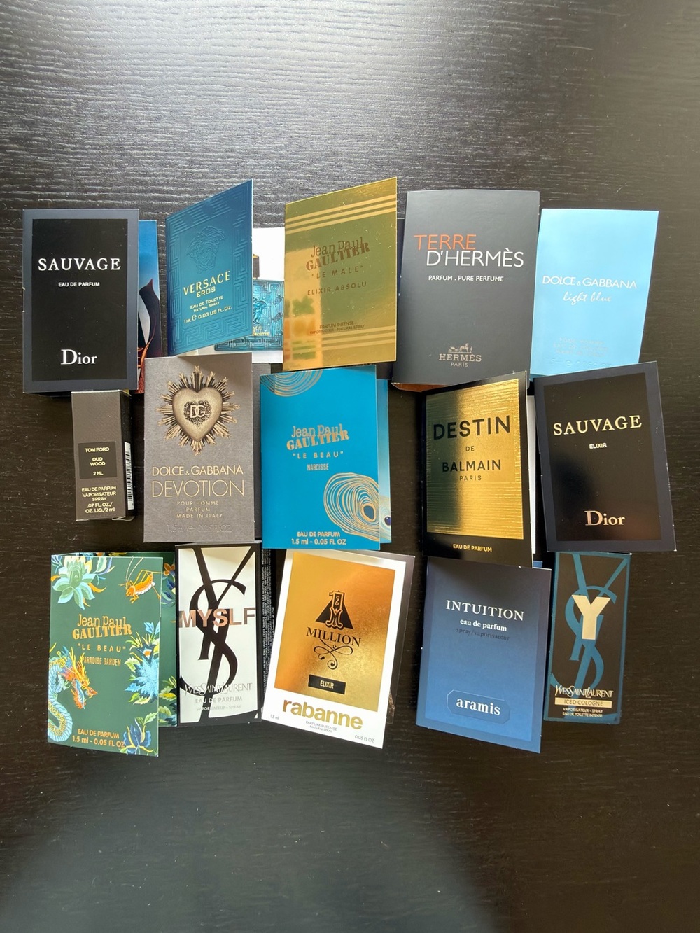 perfume cologne tom ford dior balmain ysl rabanne hermes dolce sauvage gucci x15